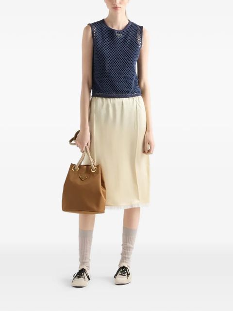 Prada small Mariner bucket bag - Brown - zdjęcie produktu nr 2