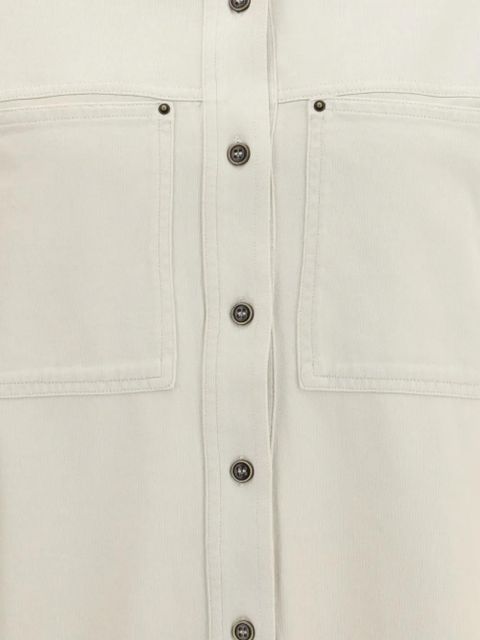 MARANT ÉTOILE Raquel double-pocket button-front shirt - White