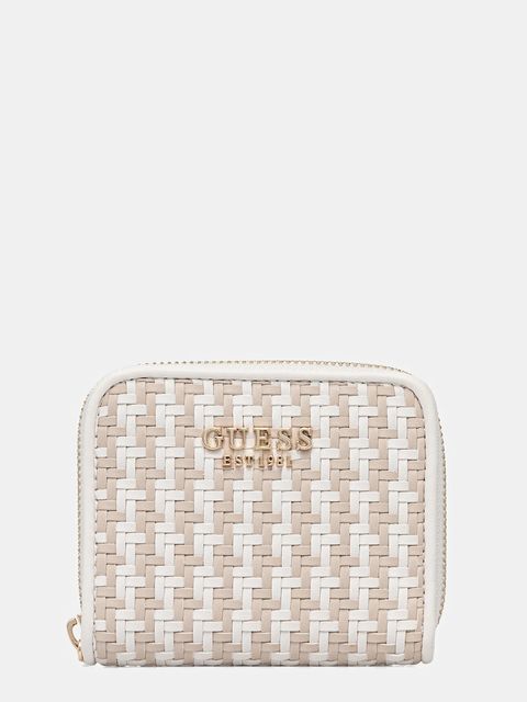 Guess portfel MIREMA damski kolor beżowy SWWG96 31137 - zdjęcie produktu nr 1