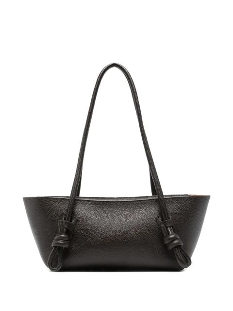 Hereu Fleca knotted leather shoulder bag - Brown - zdjęcie produktu nr 1