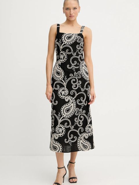 Pedro del Hierro sukienka z domieszką lnu - zdjęcie produktu nr 1