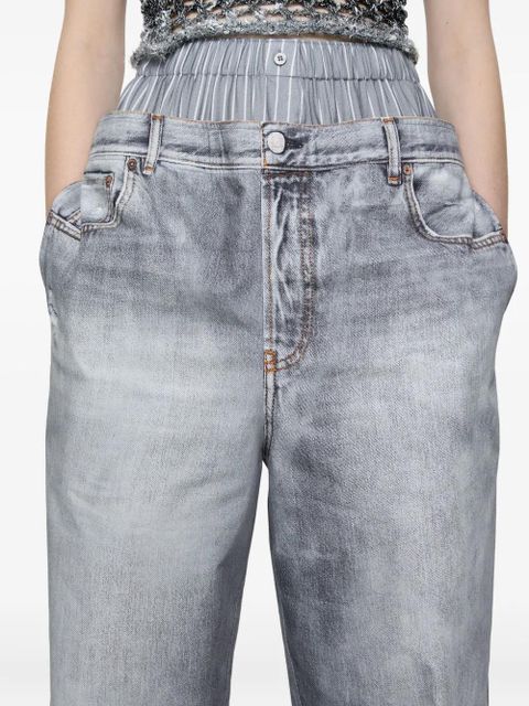 Acne Studios tiered jeans - Grey