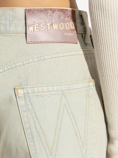Vivienne Westwood faded-wash wide-leg jeans - Neutrals