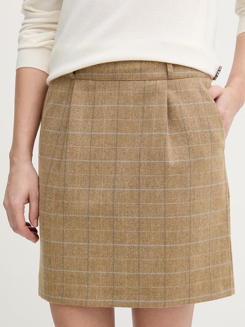 Barbour spódnica z dodatkiem wełny Petunia - zdjęcie produktu nr 2