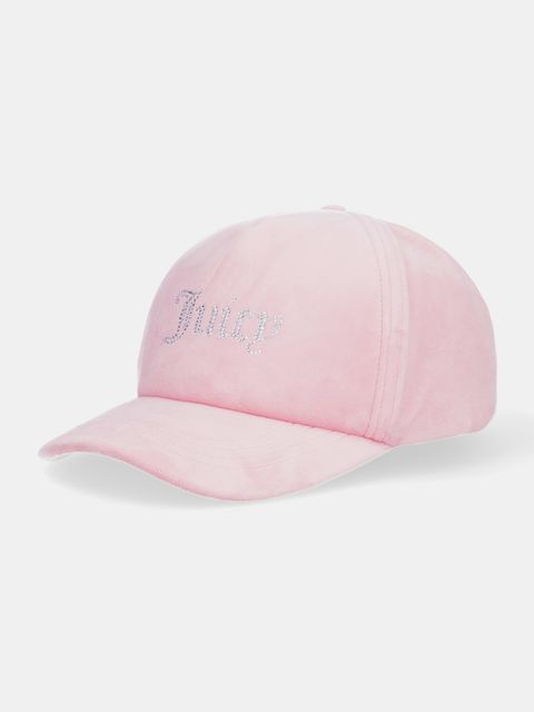 Juicy Couture czapka z daszkiem kolor różowy JCAWH224702 - zdjęcie produktu nr 1