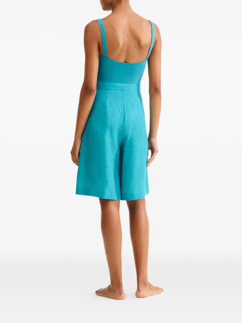 ERES pleated bermuda shorts - Blue