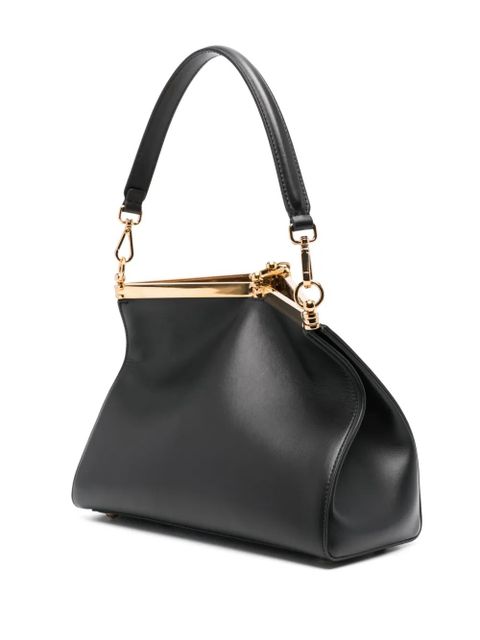 ETRO medium Vela leather tote bag - Black