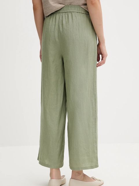 United Colors of Benetton spodnie lniane