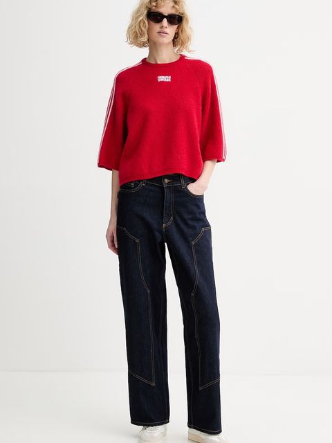 American Vintage sweter z domieszką alpaki - zdjęcie produktu nr 2