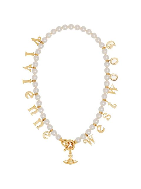 Vivienne Westwood Leanne orb-pendant necklace - Gold - zdjęcie produktu nr 1