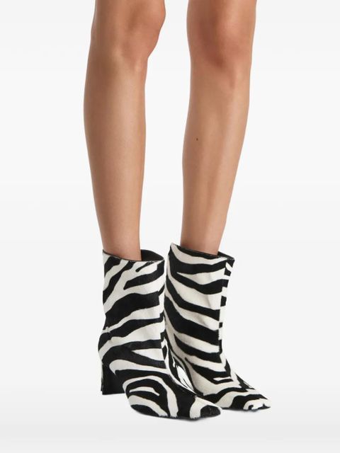 KHAITE Ona ankle boots - White