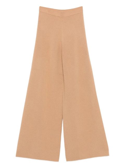 Max Mara knitted ribbed-waist trousers - Brown - zdjęcie produktu nr 1