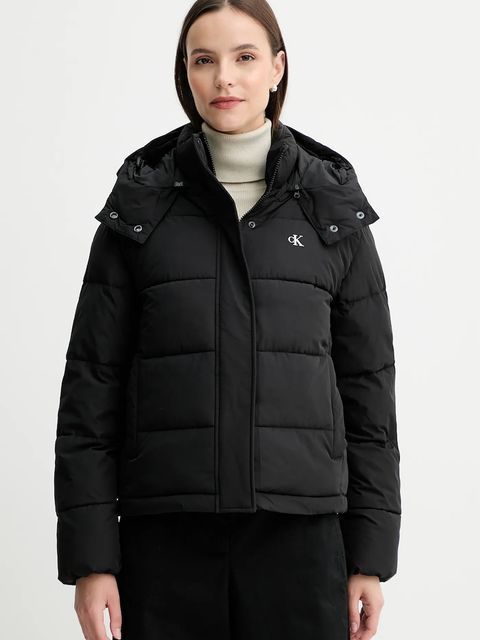 Calvin Klein Jeans kurtka kolor czarny zimowa LV047D513G - zdjęcie produktu nr 1