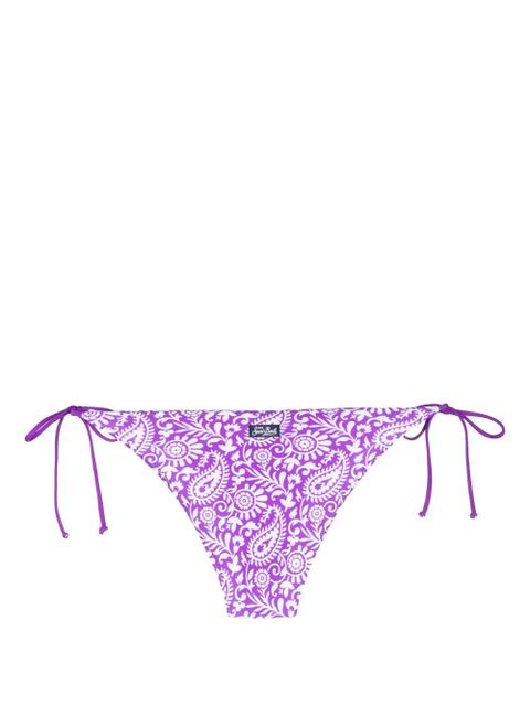 MC2 Saint Barth paisley-print bikini bottoms - Purple - zdjęcie produktu nr 2