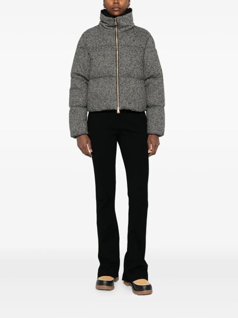 Moncler zip-up bomber jacket - Grey