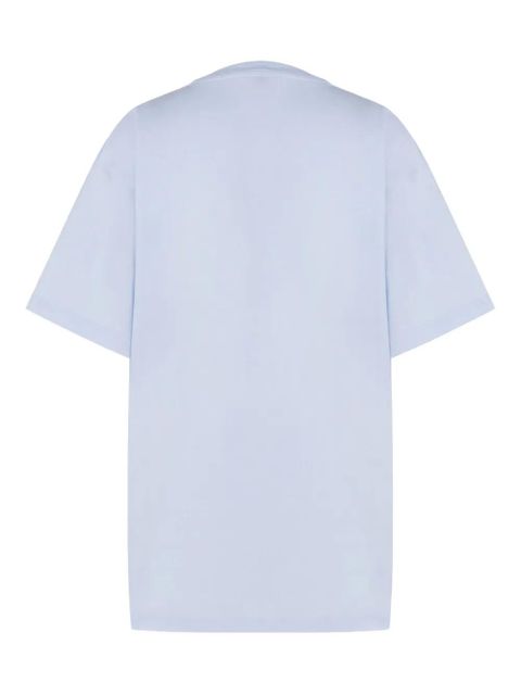Moschino goose-print cotton T-shirt - Blue - zdjęcie produktu nr 2