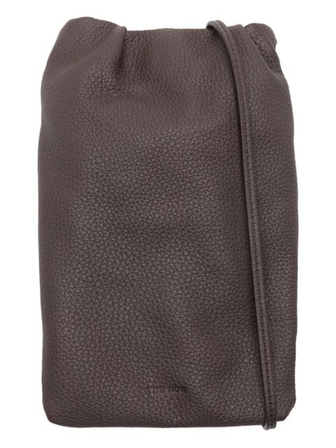 The Attico strapless embellished-hem mini dress - Black