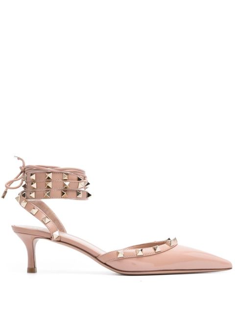 Valentino Garavani Rockstud 60mm patent-leather pumps - Pink - zdjęcie produktu nr 1