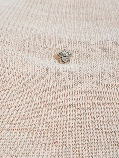 Versace long-sleeve roll-neck sweater - Neutrals