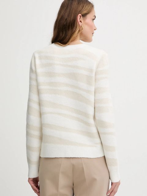 Morgan sweter damski kolor beżowy MTIGRA