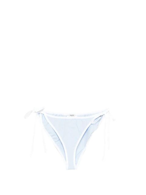Miu Miu tie-side briefs - Blue - zdjęcie produktu nr 1