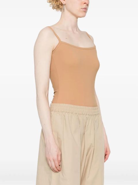 MM6 Maison Margiela numbers-motif bodysuit - Neutrals