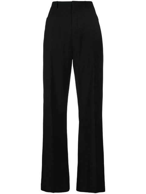 Jacquemus Le Pantalon Sauge flared trousers - Black - zdjęcie produktu nr 1