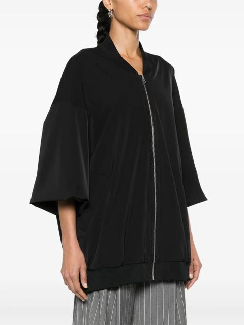MM6 Maison Margiela drop-shoulder bomber jacket - Black