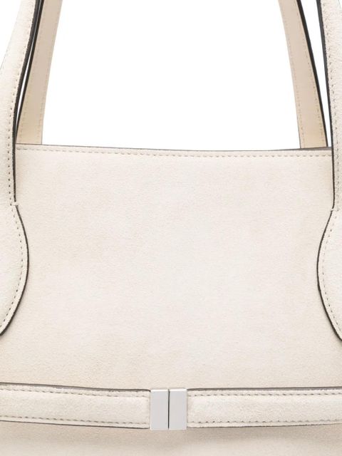 TOTEME large Lounge suede tote bag - Neutrals