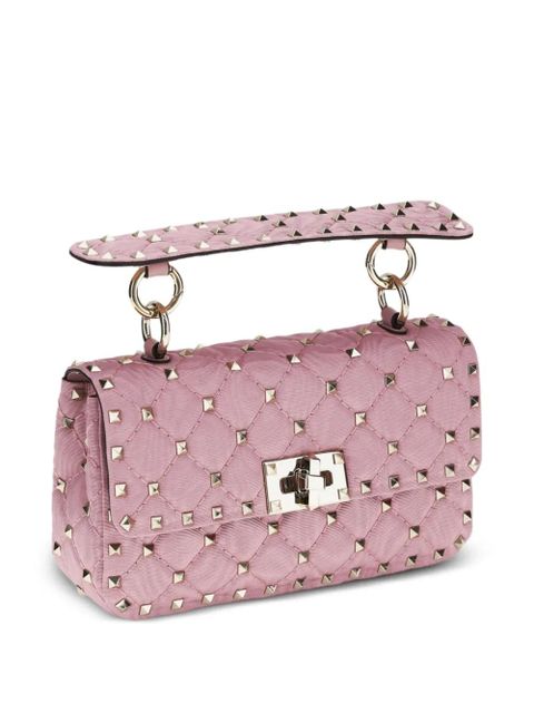 Valentino Garavani leather rockstud-embellished shoulder bag - Pink - zdjęcie produktu nr 2