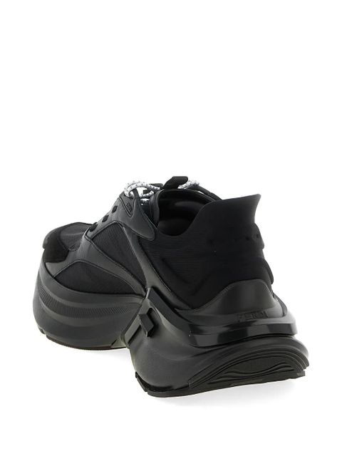 FENDI F-Light mesh sneakers - Black