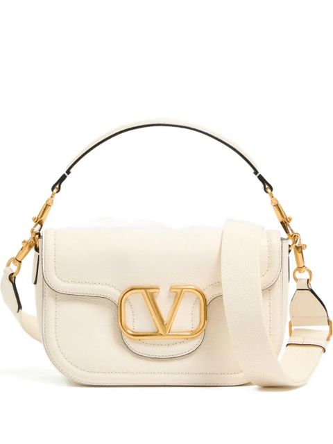 Valentino Garavani Alltime leather shoulder bag - Neutrals - zdjęcie produktu nr 1