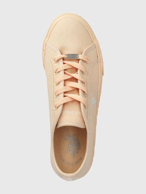 U.S. Polo Assn. tenisówki MAREW damskie kolor pomarańczowy MAREW005W 4C3