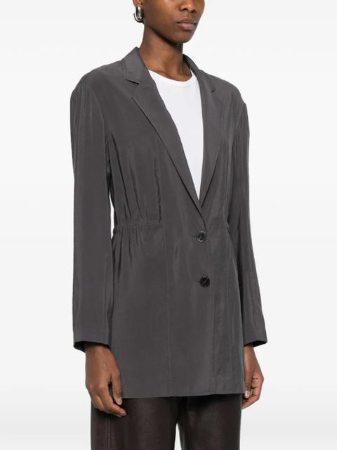 Alysi Sciolto button cinched jacket - Grey