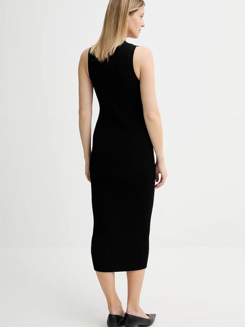 MICHAEL Michael Kors sukienka kolor czarny midi dopasowana MT5832533D - zdjęcie produktu nr 2