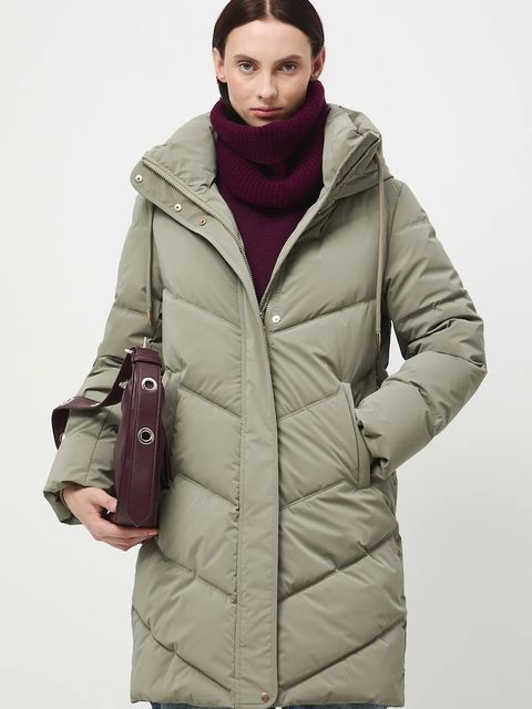 Medicine płaszcz damski kolor zielony