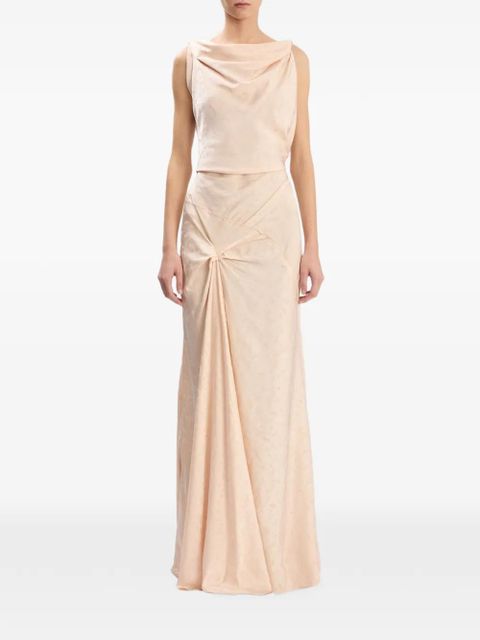 Victoria Beckham Posy maxi dress - Neutrals