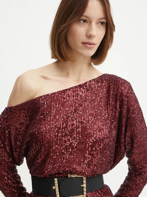 Marciano by Guess sukienka GABBIE kolor bordowy mini prosta 5RGK69 6166A - zdjęcie produktu nr 2