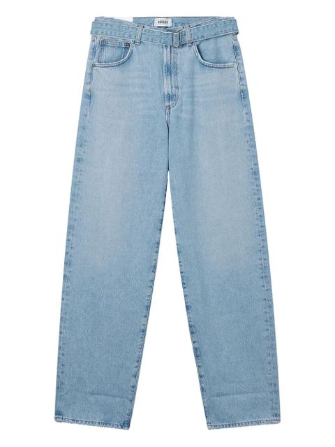 AGOLDE belted cuffed jeans - Blue - zdjęcie produktu nr 1