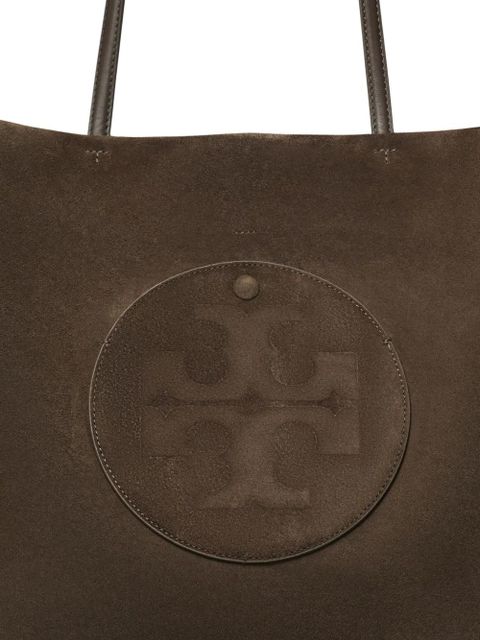 Tory Burch Ella suede tote bag - Brown