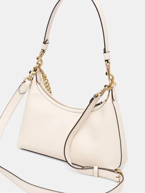 Coach torebka skórzana Juliet kolor beżowy CW640 - zdjęcie produktu nr 2