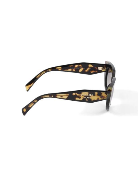 Prada Eyewear sunglasses with logo - Black