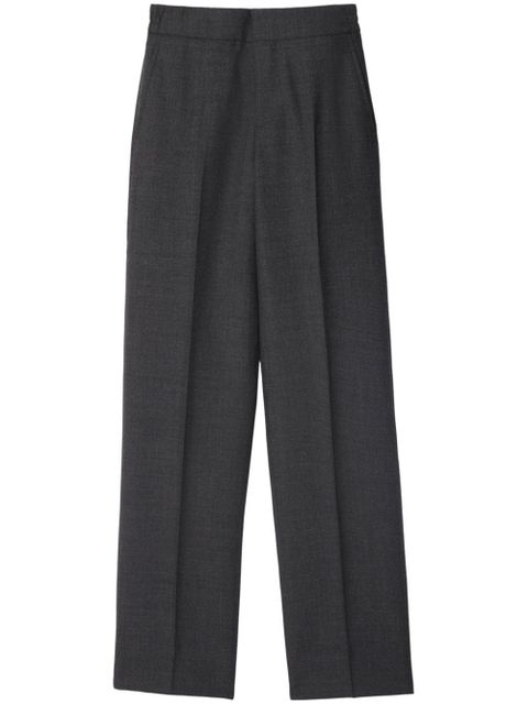 Burberry long-leg wool trousers - Grey - zdjęcie produktu nr 1