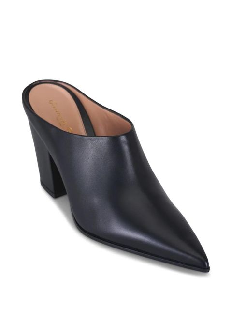 Gianvito Rossi 85mm Keinna mules - Black - zdjęcie produktu nr 2