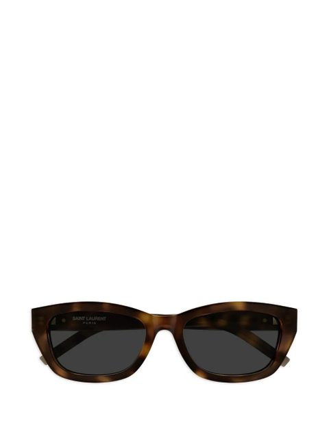 Saint Laurent Eyewear square-frame sunglasses - Brown - zdjęcie produktu nr 1