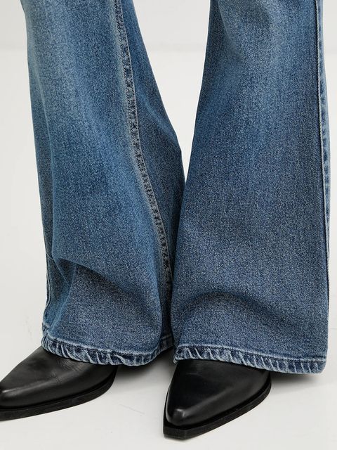 Hollister Co. jeansy damskie high waist KI355-5838-278