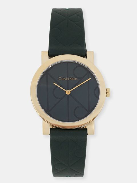 Calvin Klein zegarek damski kolor zielony 25100129 - zdjęcie produktu nr 1