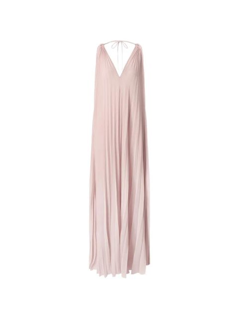 PINKO pleated halterneck maxi dress - zdjęcie produktu nr 1