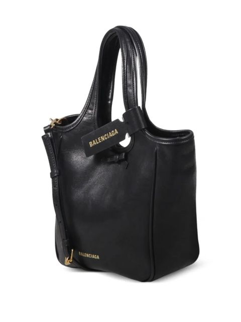 Balenciaga leather tote bag - Black