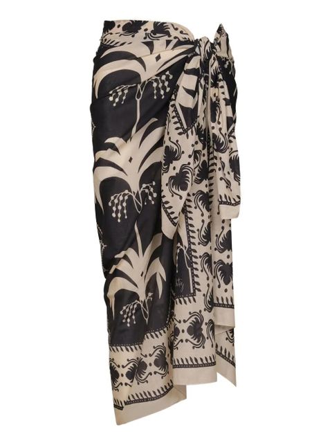 Johanna Ortiz Dance Of Pareo beach cover-up - Black - zdjęcie produktu nr 2